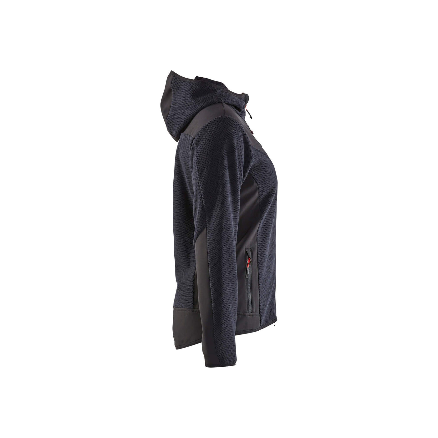 Blaklader 59412536 Knitted Womens Jacket Dark Navy Blue/Black Right #colour_dark-navy-blue-black