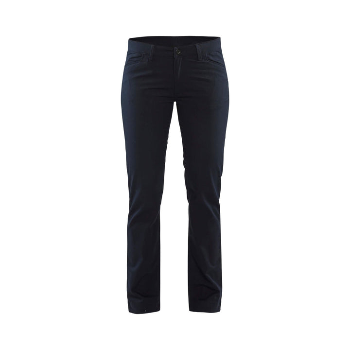 Blaklader 71651830 Ladies Chinos Stretch Dark Navy Blue Main #colour_dark-navy-blue