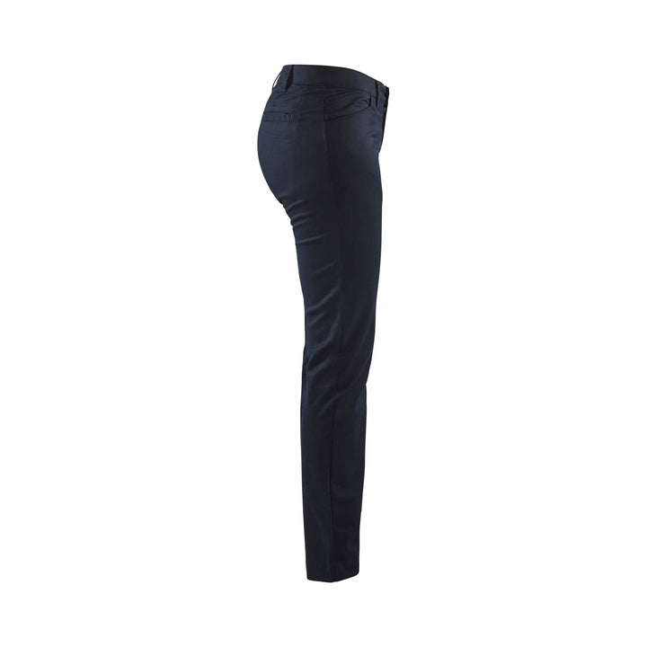 Blaklader 71651830 Ladies Chinos Stretch Dark Navy Blue Right #colour_dark-navy-blue