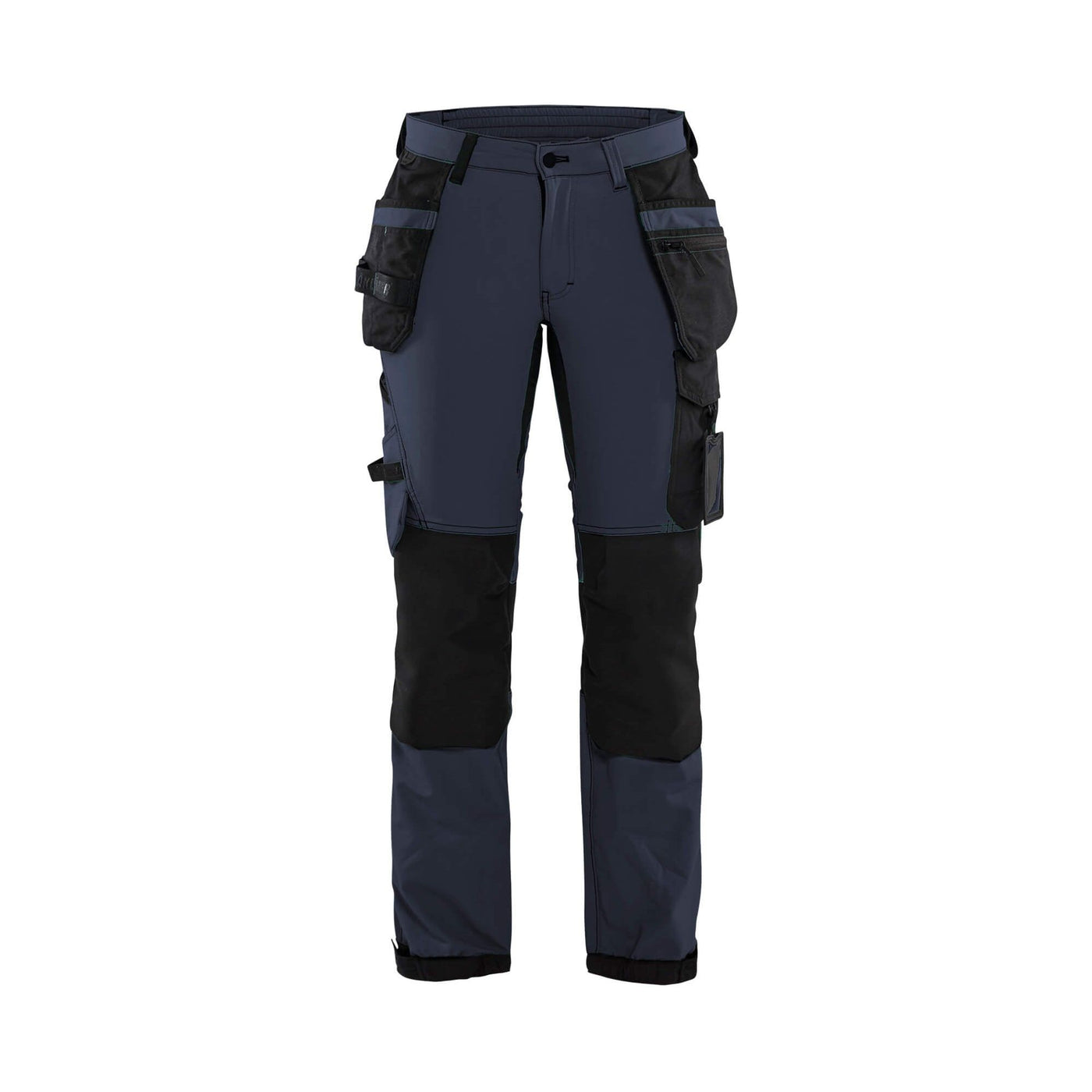 Blaklader 71921645 Ladies Craftsman Trousers4-Way-Stretch Dark Navy Blue/Black Main #colour_dark-navy-black