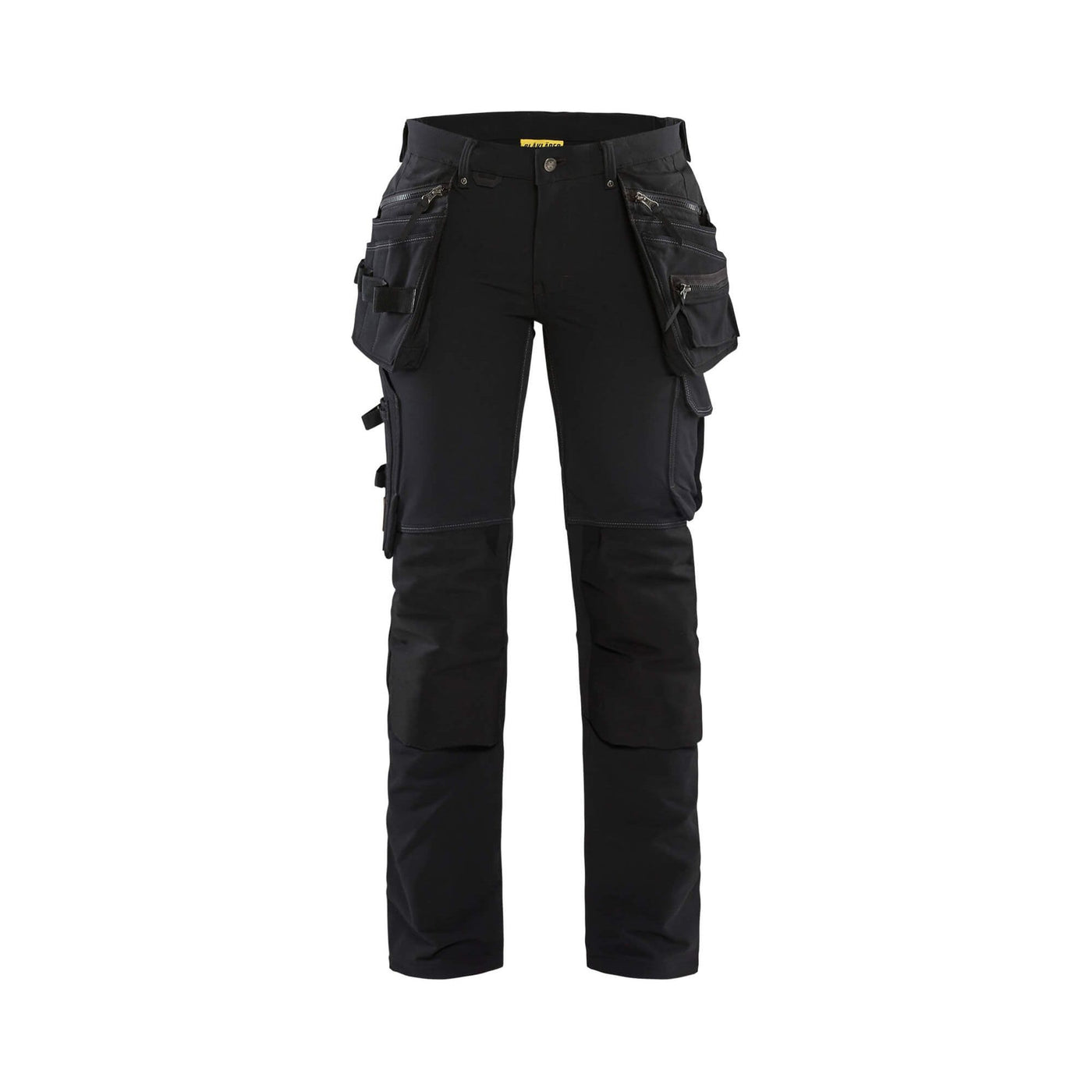 Blaklader 71981644 Ladies Craftsman Trousers4-Way-Stretch Black Main #colour_black