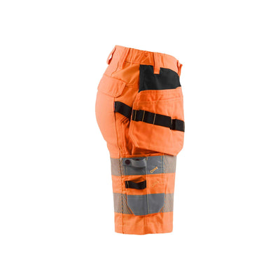 Blaklader 71861811 Ladies Hi-Vis Shorts Stretch Orange Right #colour_orange