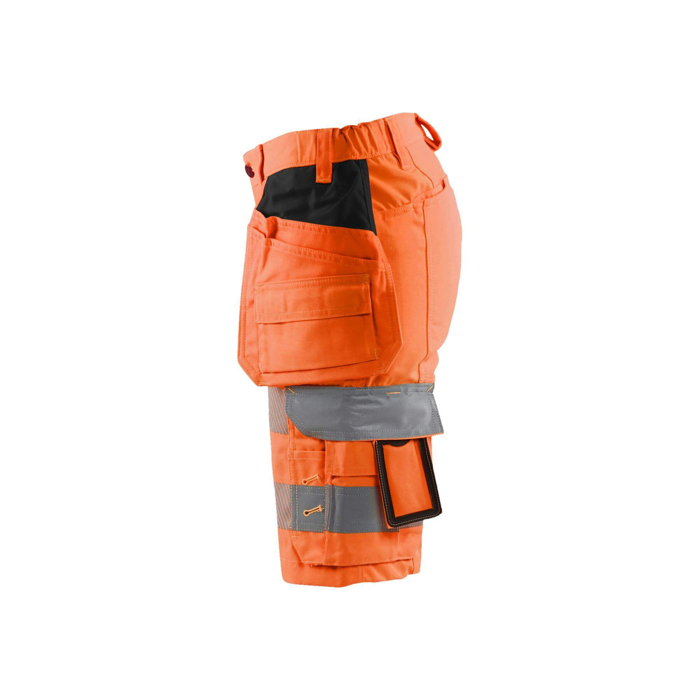 Blaklader 71861811 Ladies Hi-Vis Shorts Stretch Orange Left #colour_orange