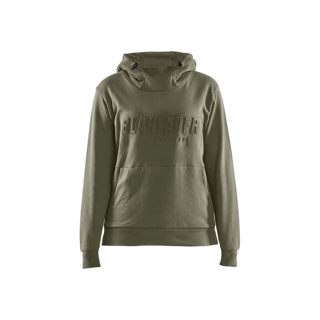 Blaklader 35601158 Ladies Hoodie 3D Autumn Green Main #colour_autumn-green