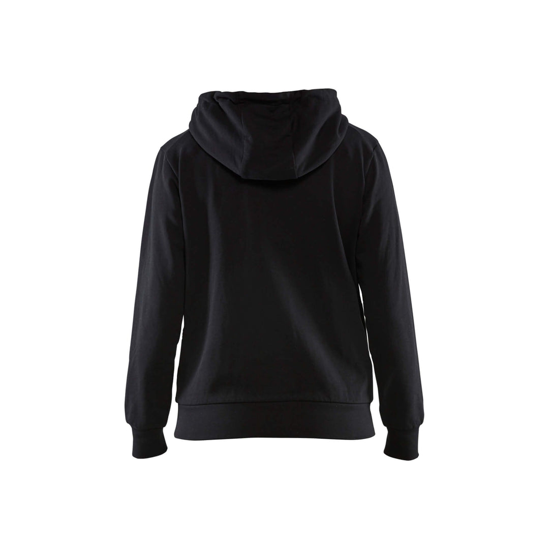 Blaklader 35601158 Ladies Hoodie 3D Black Rear #colour_black