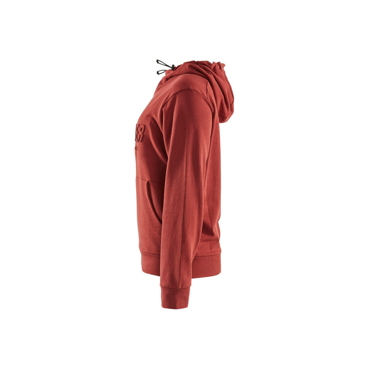 Blaklader 35601158 Ladies Hoodie 3D Burned Red Left #colour_burned-red