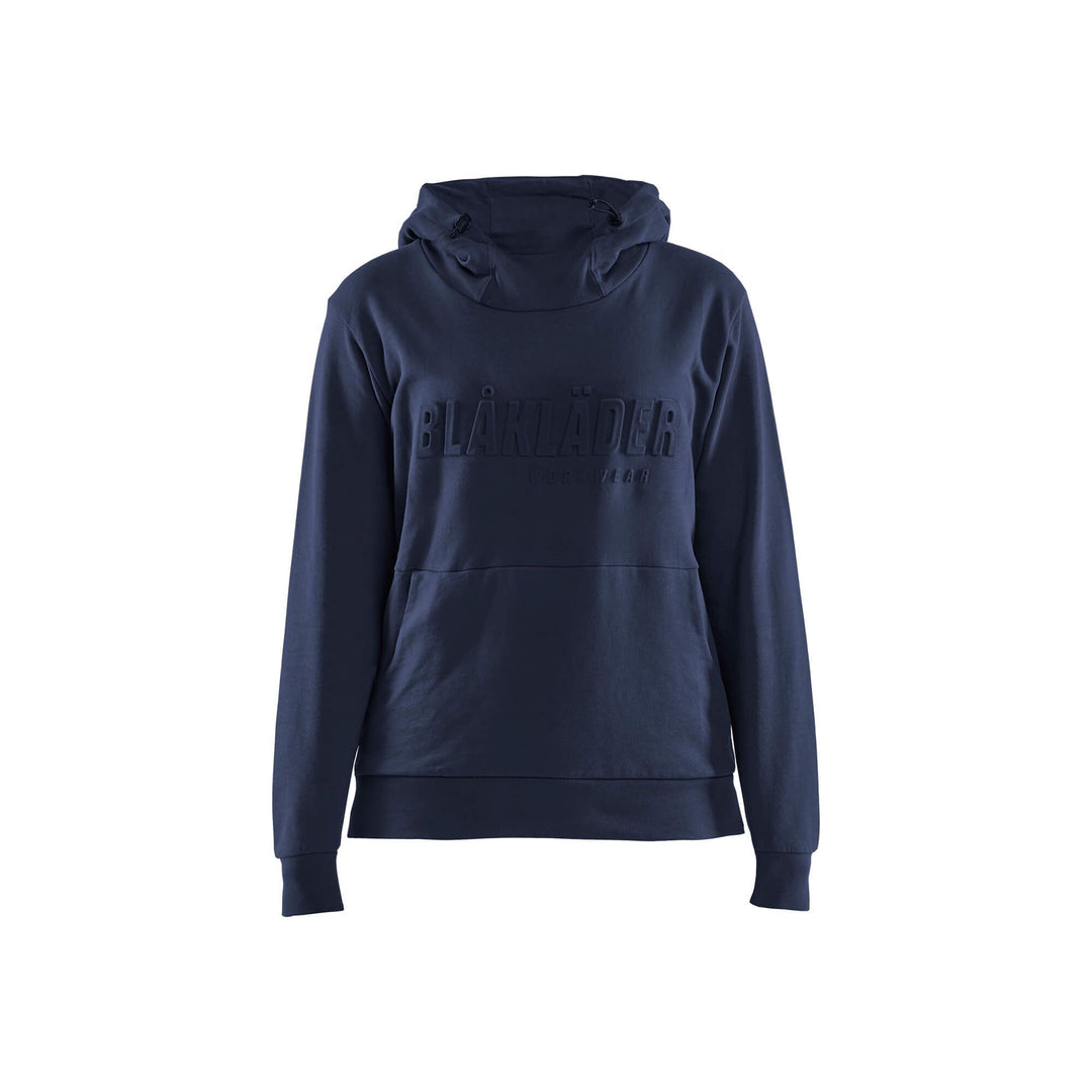 Blaklader 35601158 Ladies Hoodie 3D Dark Navy Blue Main #colour_dark-navy-blue