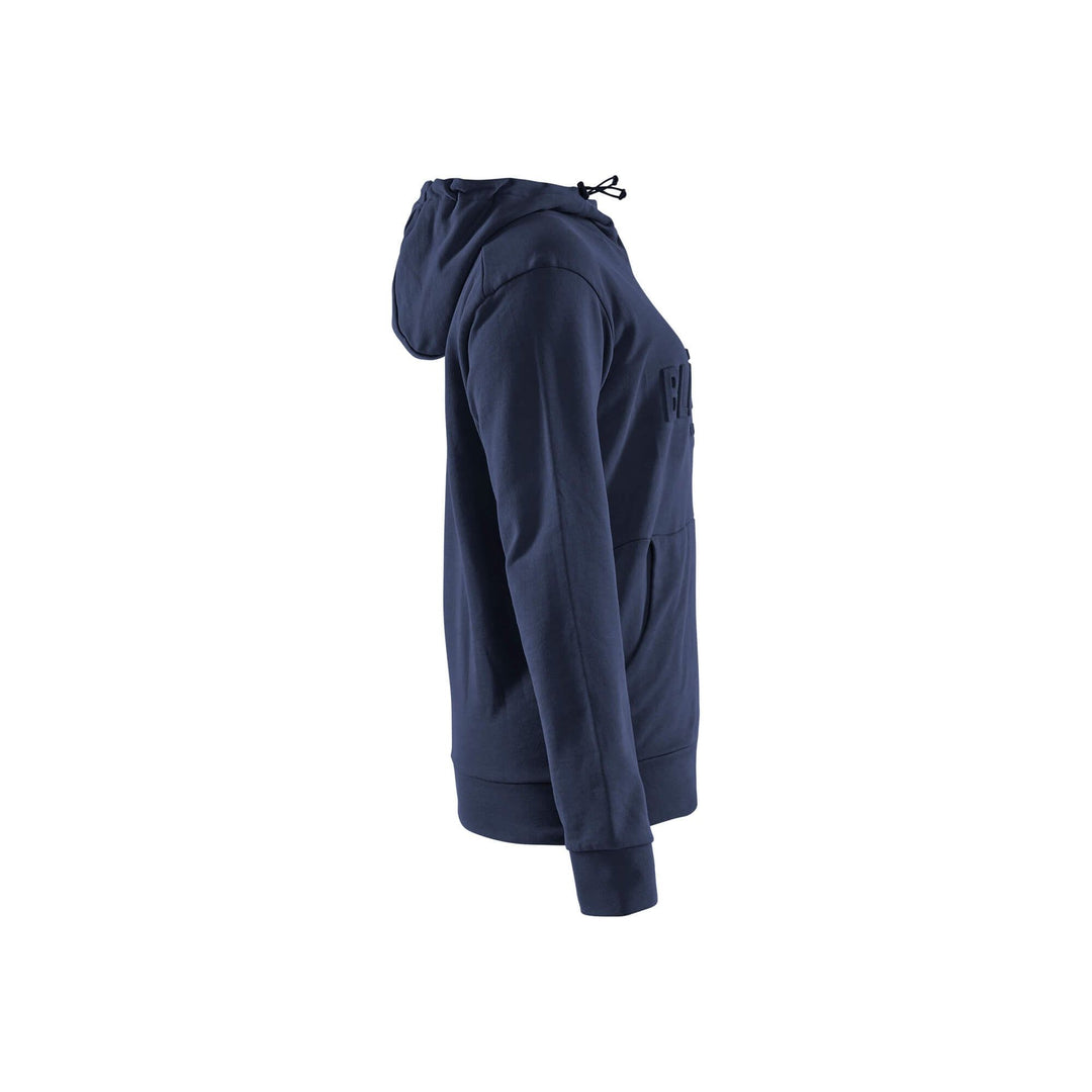 Blaklader 35601158 Ladies Hoodie 3D Dark Navy Blue Right #colour_dark-navy-blue