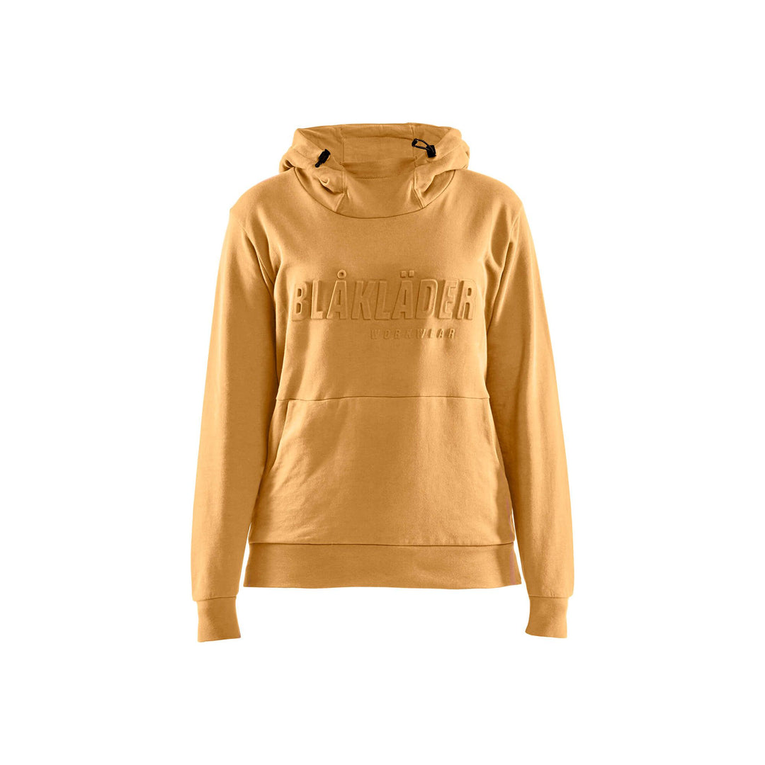 Blaklader 35601158 Ladies Hoodie 3D Honey Gold Main #colour_honey-gold