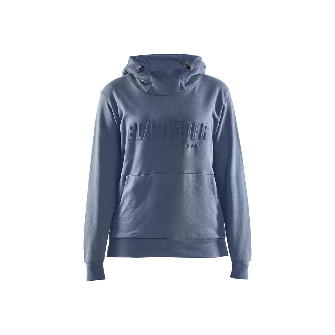 Blaklader 35601158 Ladies Hoodie 3D Numb Blue Main #colour_numb-blue