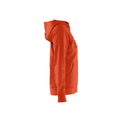 Blaklader 35601158 Womens Hoodie 3D Orange Red Right #colour_orange-red
