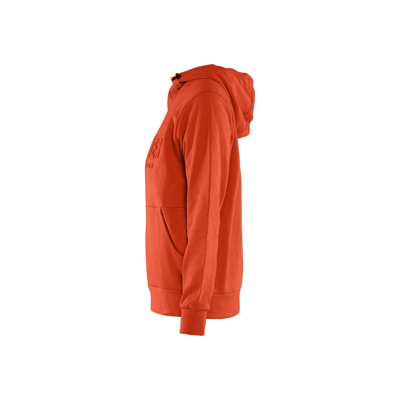 Blaklader 35601158 Womens Hoodie 3D Orange Red Left #colour_orange-red