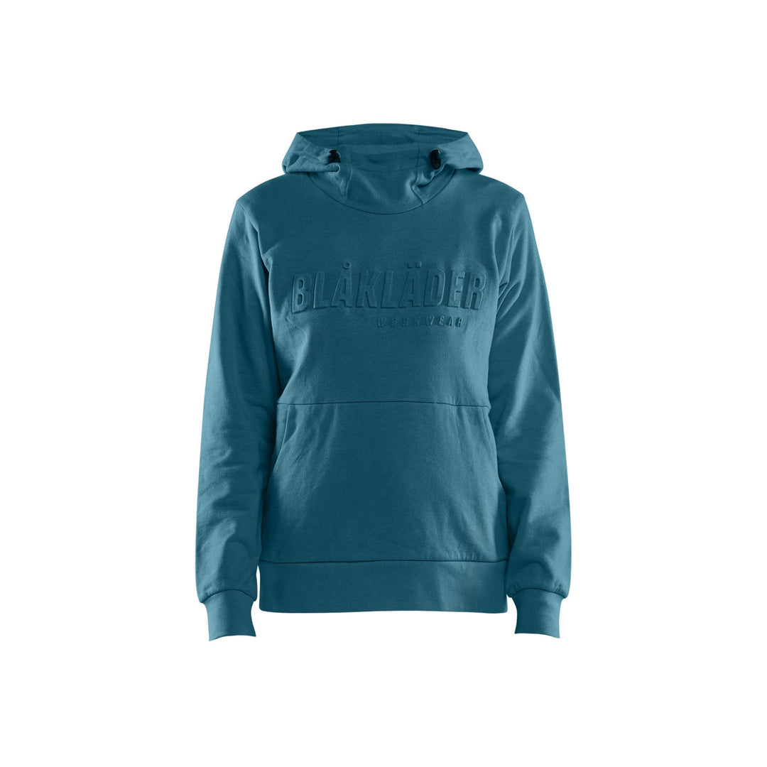 Blaklader 35601158 Womens Hoodie 3D Teal Main #colour_teal