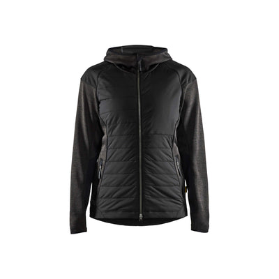Blaklader 59312117 Ladies Hybrid Jacket Dark Grey/Black Main #colour_dark-grey-black