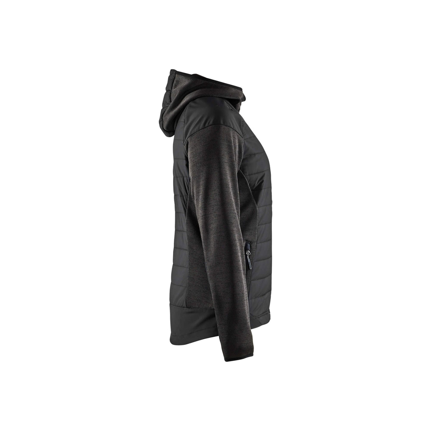 Blaklader 59312117 Ladies Hybrid Jacket Dark Grey/Black Right #colour_dark-grey-black