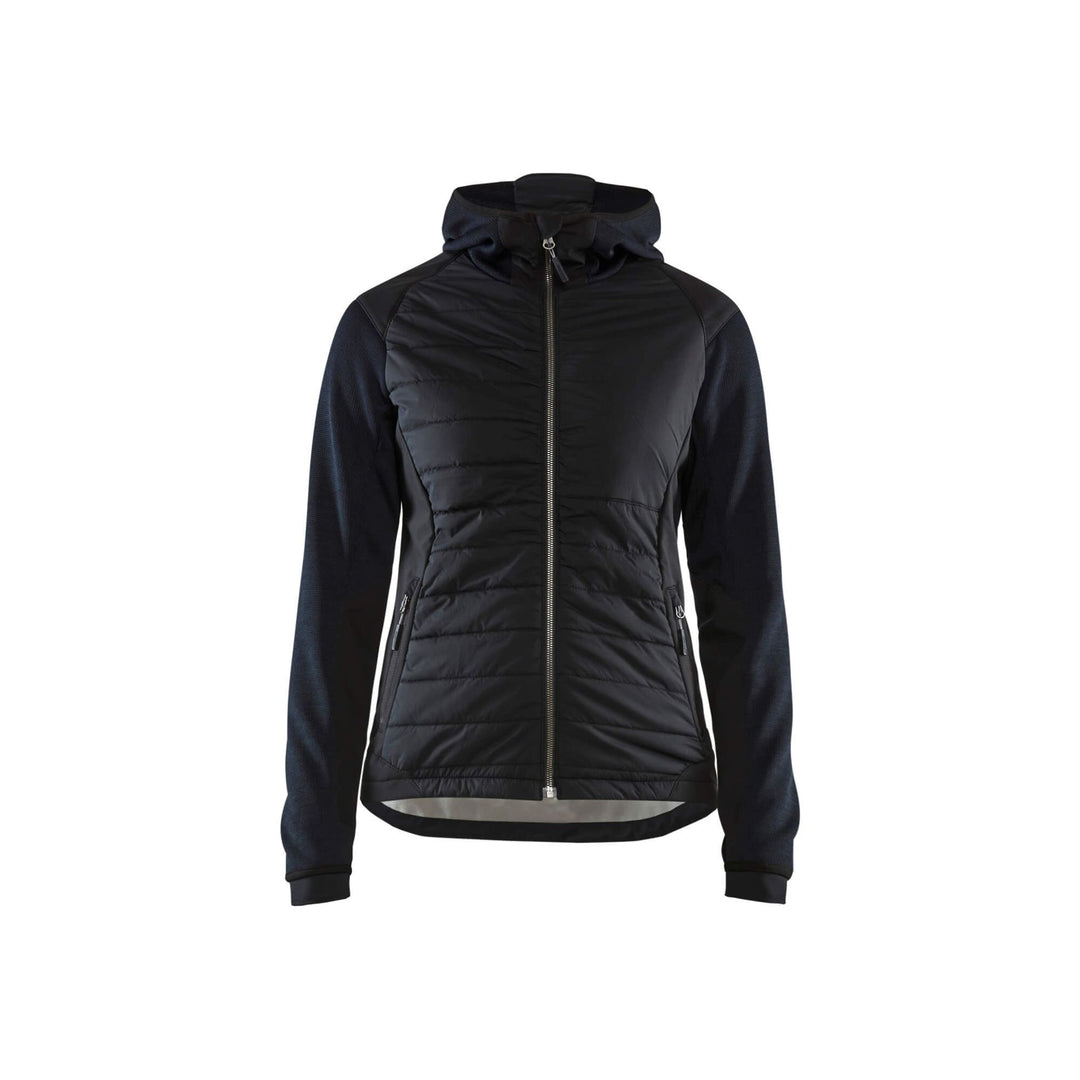 Blaklader 59312117 Ladies Hybrid Jacket Dark Navy Blue/Black Main #colour_dark-navy-black