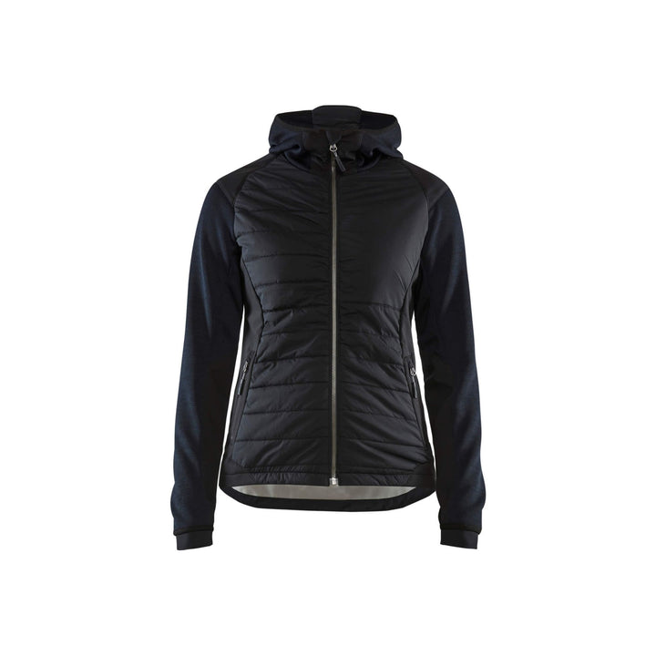 Blaklader 59312117 Ladies Hybrid Jacket Dark Navy Blue/Black Main #colour_dark-navy-black