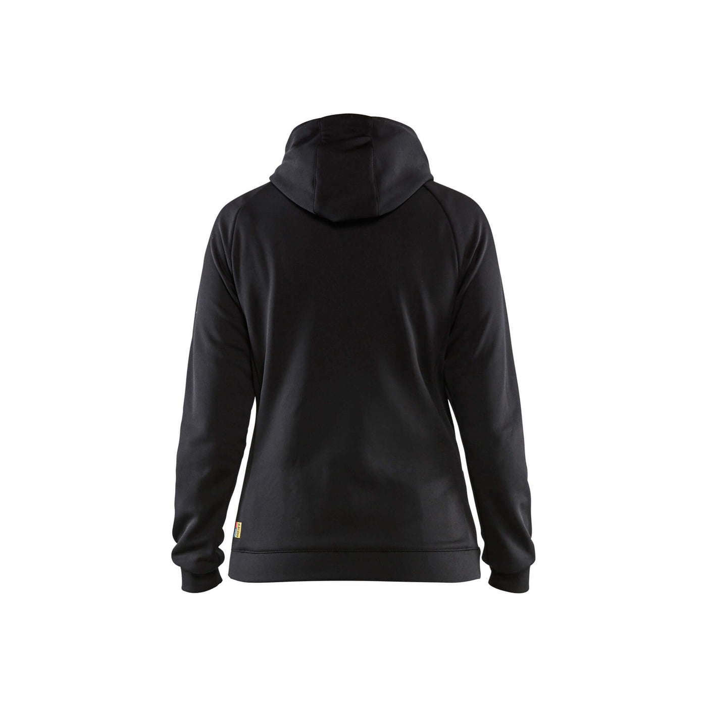 Blaklader 34642526 Ladies Hybrid Sweater Black/Dark Grey Rear #colour_black-dark-grey