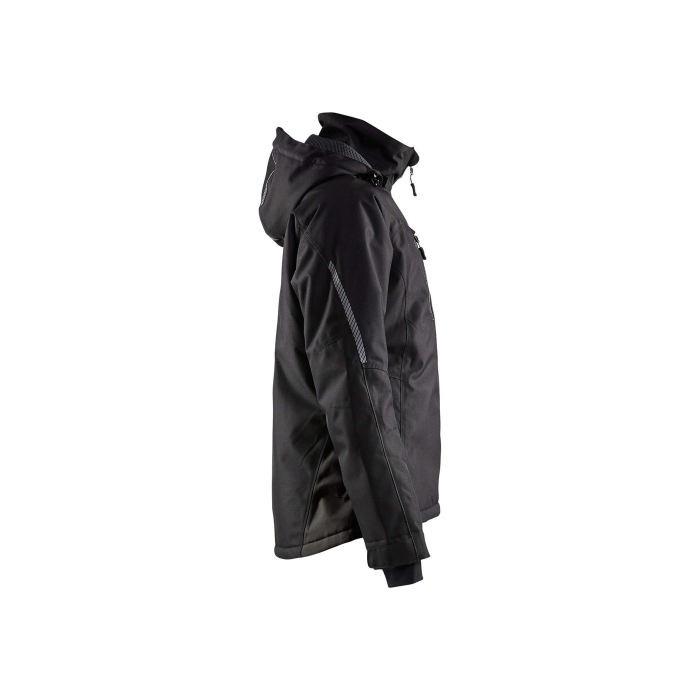 Blaklader 49721977 Ladies Lightweight Waterproof Jacket Black Right #colour_black