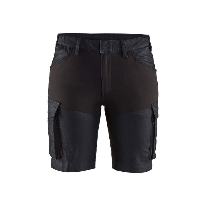 Blaklader 71371147 Ladies Shorts Stretch Navy Blue/Black Main #colour_navy-blue-black