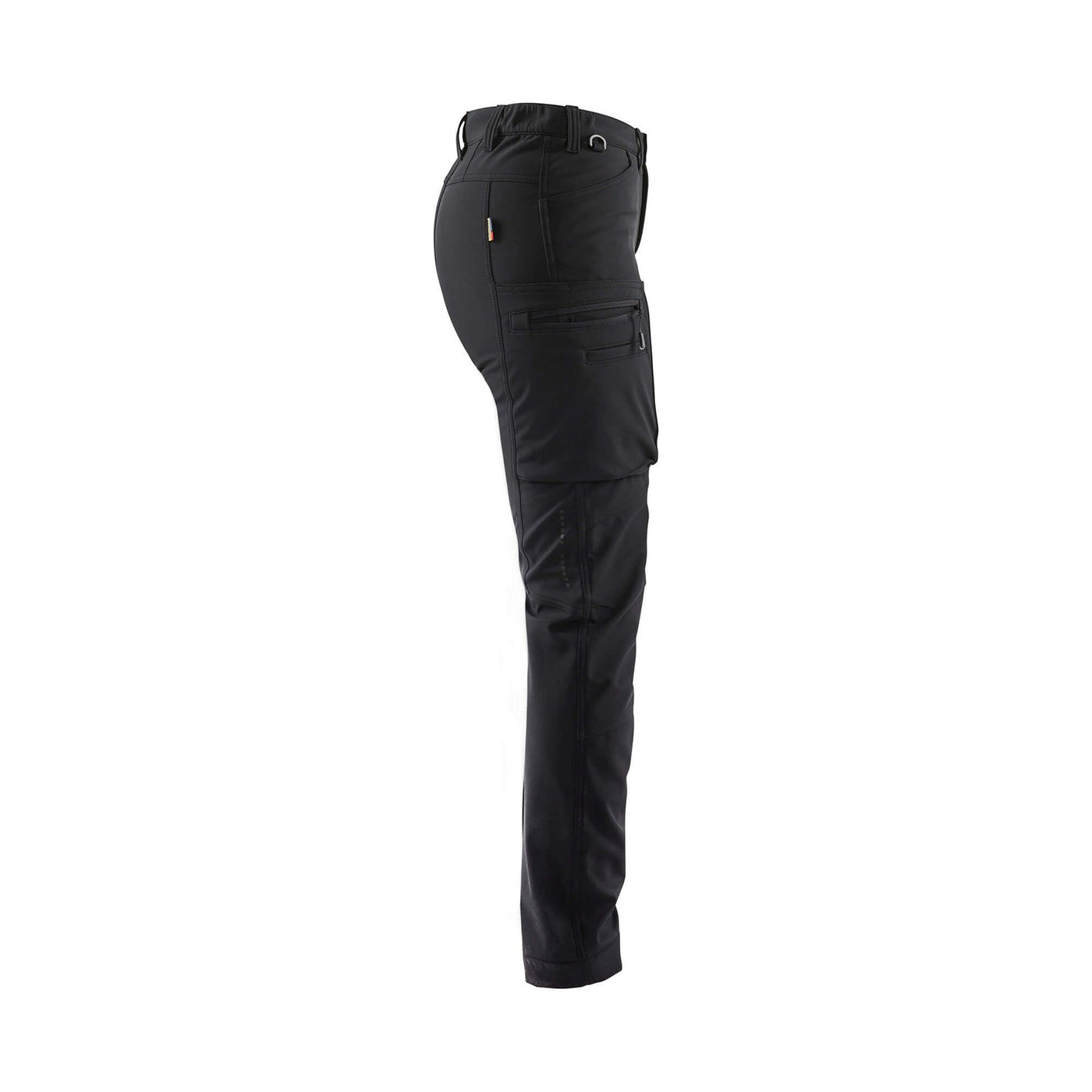 Blaklader 71772513 Ladies Softshell Trousers Winter Waterproof Black Right #colour_black