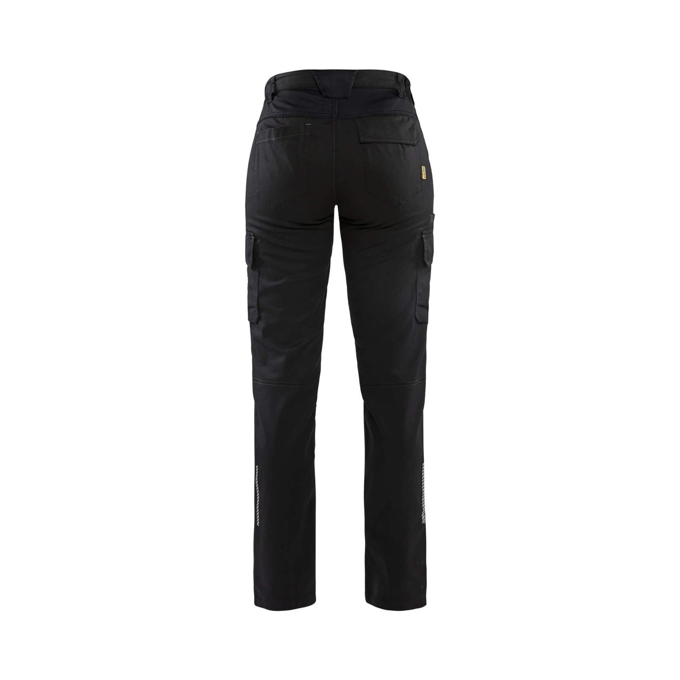 Blaklader 71441832 Ladies Stretch Trousers Black Rear #colour_black