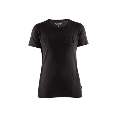 Blaklader 34311042 Ladies T-Shirt 3D Black Main #colour_black