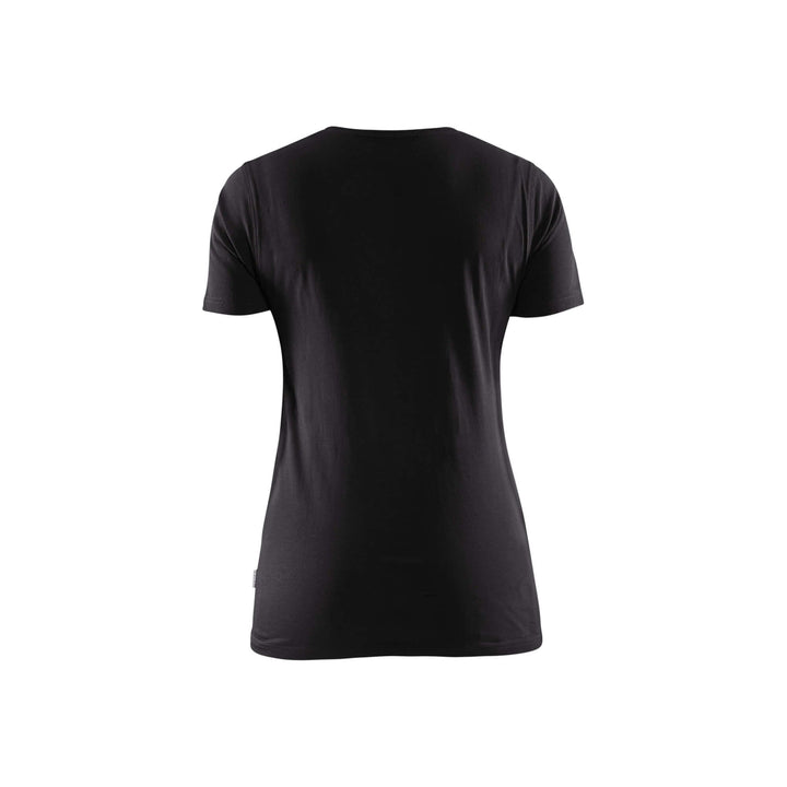 Blaklader 34311042 Ladies T-Shirt 3D Black Rear #colour_black