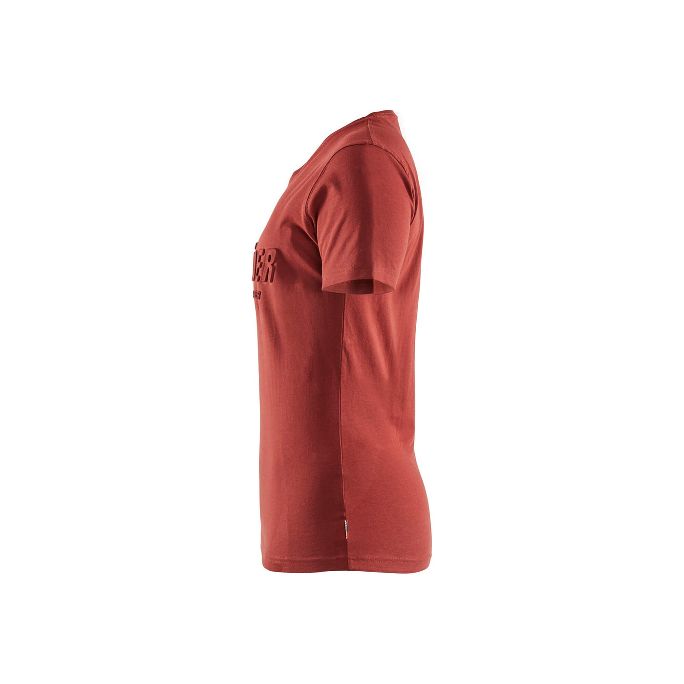 Blaklader 34311042 Ladies T-Shirt 3D Burned Red Left #colour_burned-red