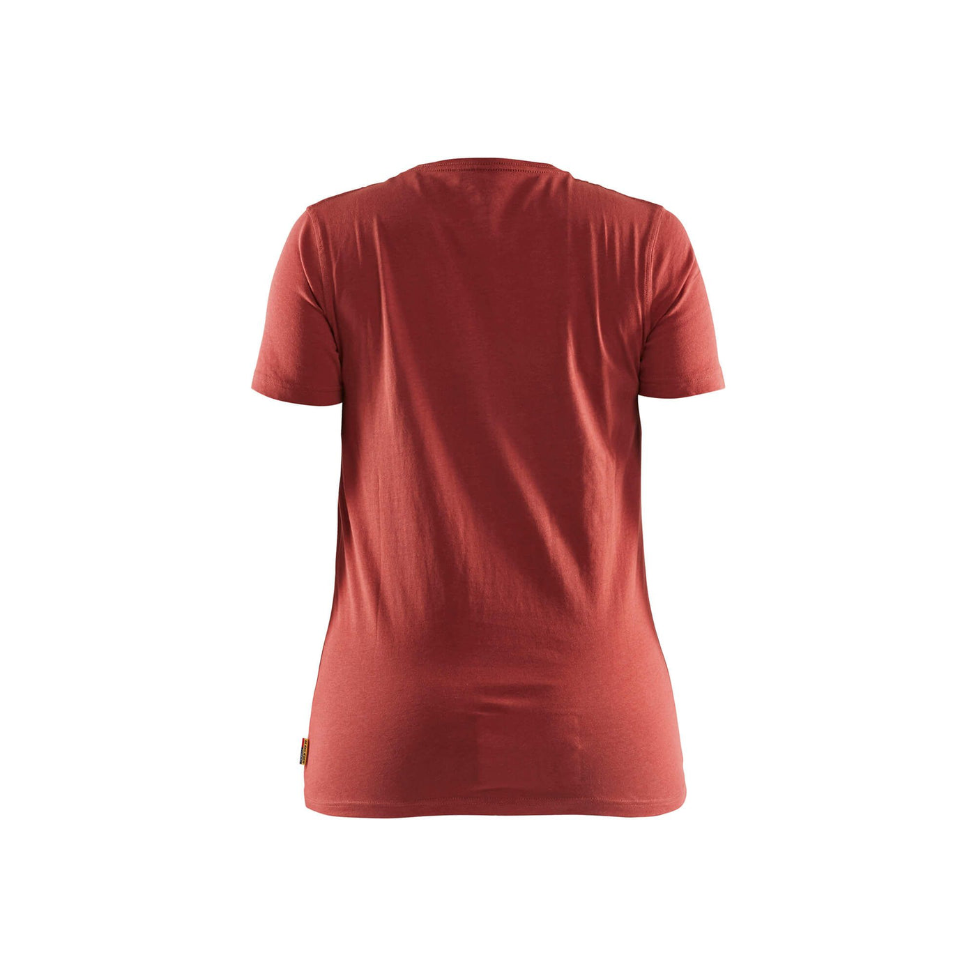 Blaklader 34311042 Ladies T-Shirt 3D Burned Red Rear #colour_burned-red