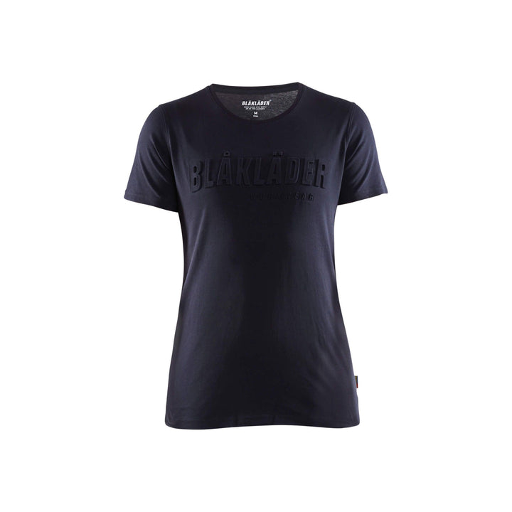 Blaklader 34311042 Ladies T-Shirt 3D Dark Navy Blue Main #colour_dark-navy-blue