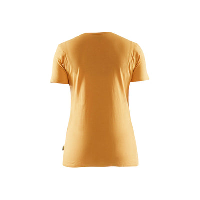 Blaklader 34311042 Ladies T-Shirt 3D Honey Gold Rear #colour_honey-gold