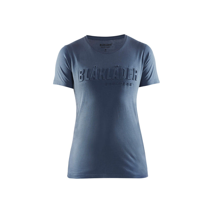 Blaklader 34311042 Ladies T-Shirt 3D Numb Blue Main #colour_numb-blue