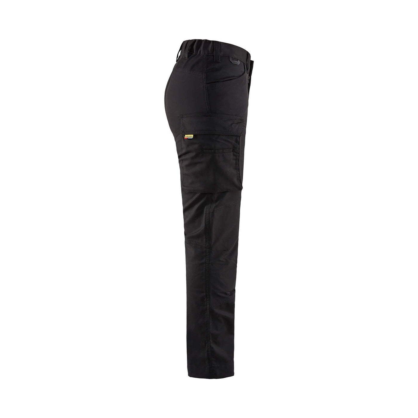 Blaklader 71471830 Ladies Trousers Stretch Black Right #colour_black