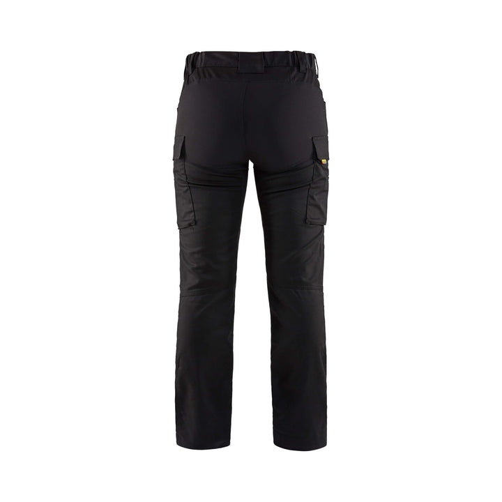 Blaklader 71471830 Ladies Trousers Stretch Black Rear #colour_black