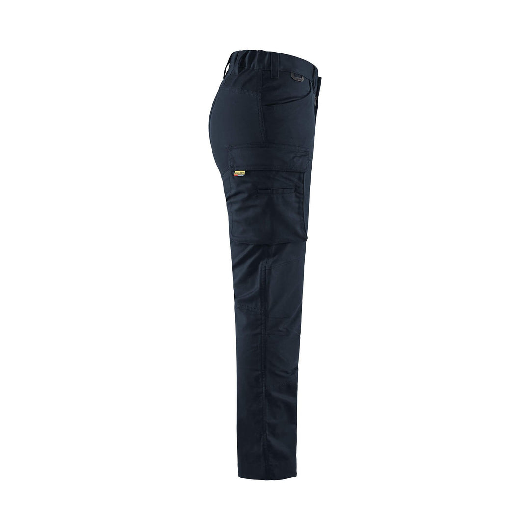 Blaklader 71471830 Ladies Trousers Stretch Dark Navy Blue Right #colour_dark-navy-blue