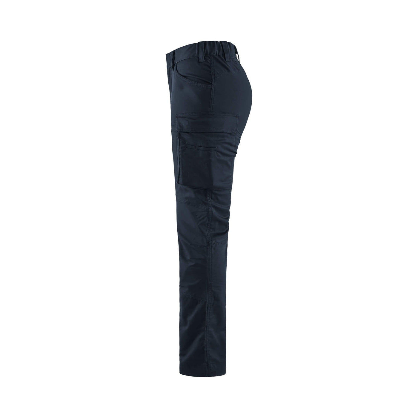 Blaklader 71471830 Ladies Trousers Stretch Dark Navy Blue Left #colour_dark-navy-blue