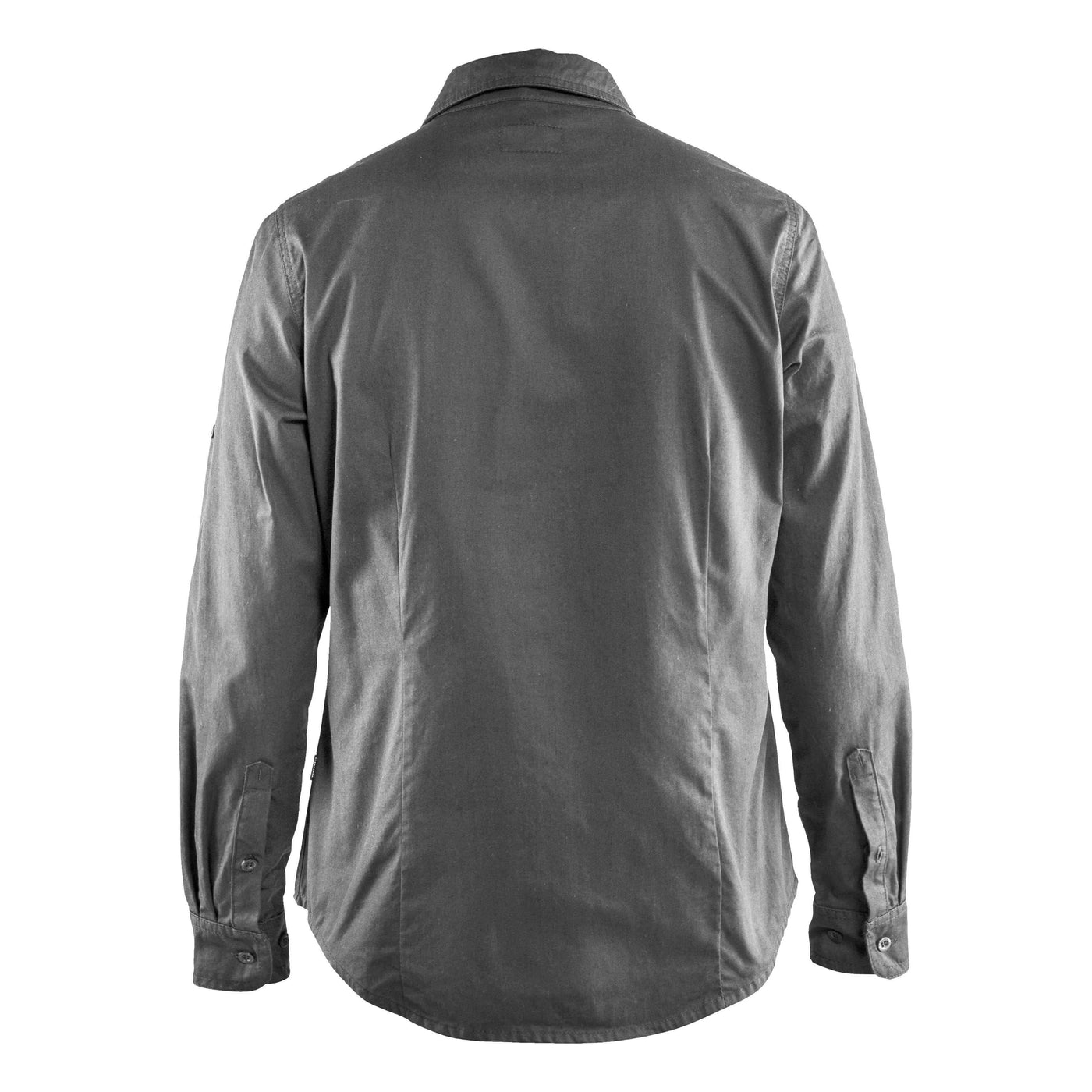 Blaklader 32081135 Ladies Twill Shirt Grey Rear #colour_grey