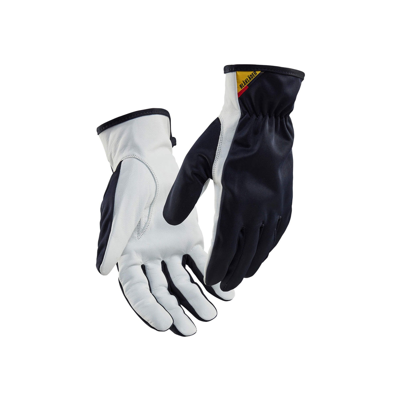 Blaklader 28021459 Leather Work Gloves Dark Navy Blue/White Main #colour_dark-navy-blue-white