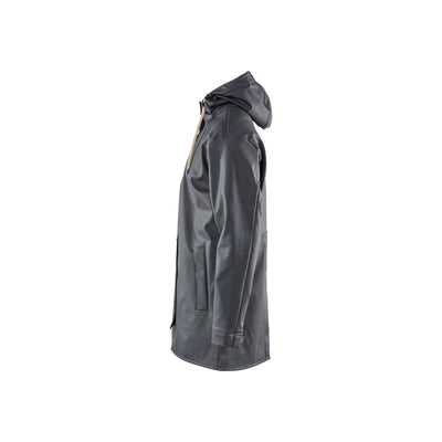 Blaklader 43992016 Level 2 Raincoat Dark Grey Left #colour_dark-grey