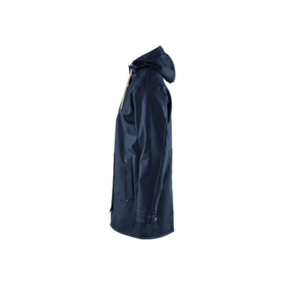 Blaklader 43992016 Level 2 Raincoat Dark Navy Blue Left #colour_dark-navy-blue