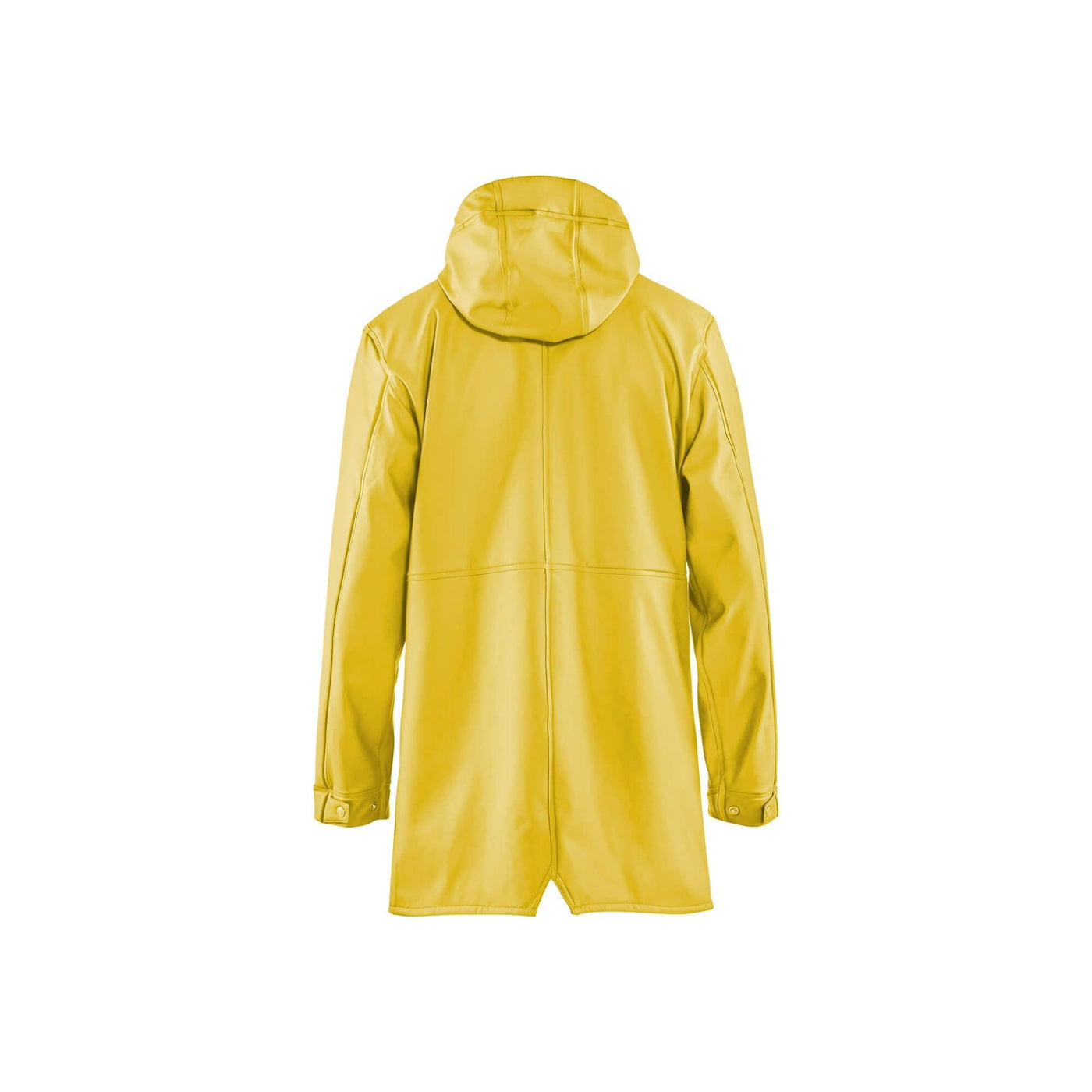 Blaklader 43992016 Level 2 Raincoat Yellow Rear #colour_yellow