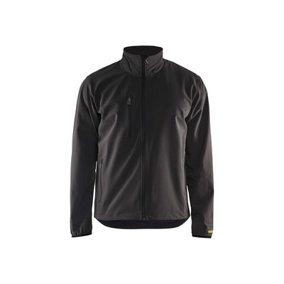 Blaklader 49522518 Light Softshell Jacket Black Main #colour_black