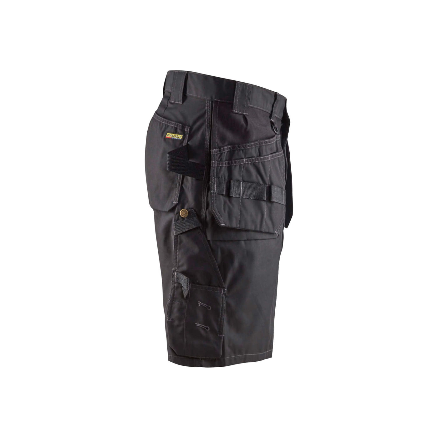 Blaklader 15261845 Lightweight Craftsman Shorts Black Right #colour_black