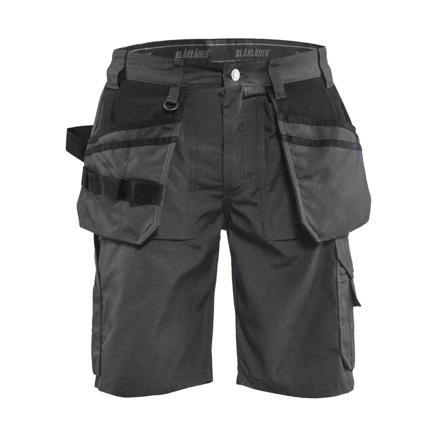 Blaklader 15261845 Lightweight Craftsman Shorts Dark Grey/Black Main #colour_dark-grey-black