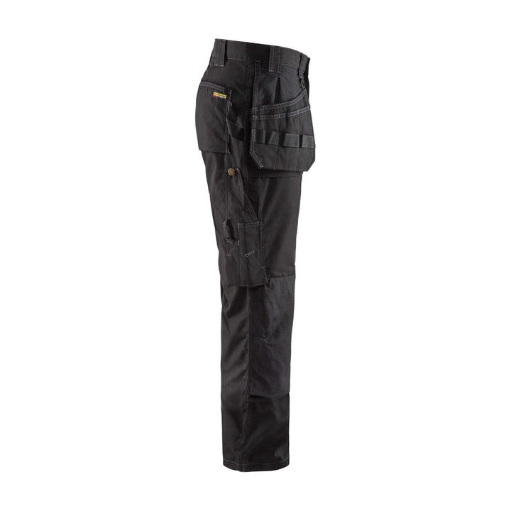 Blaklader 15251845 Lightweight Craftsman Trousers Black Right #colour_black