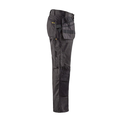 Blaklader 15251845 Lightweight Craftsman Trousers Dark Grey/Black Right #colour_dark-grey-black