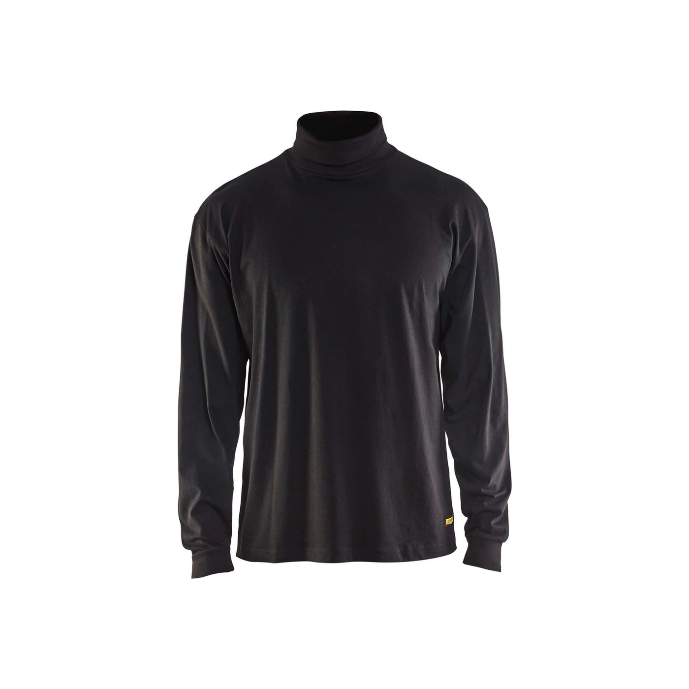 Blaklader 33201040 Long-Sleeve Polo Neck Black Main #colour_black