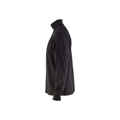 Blaklader 33201040 Long-Sleeve Polo Neck Black Left #colour_black