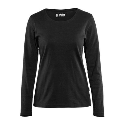 Blaklader 33011032 Long Sleeve T-Shirt Black Main #colour_black
